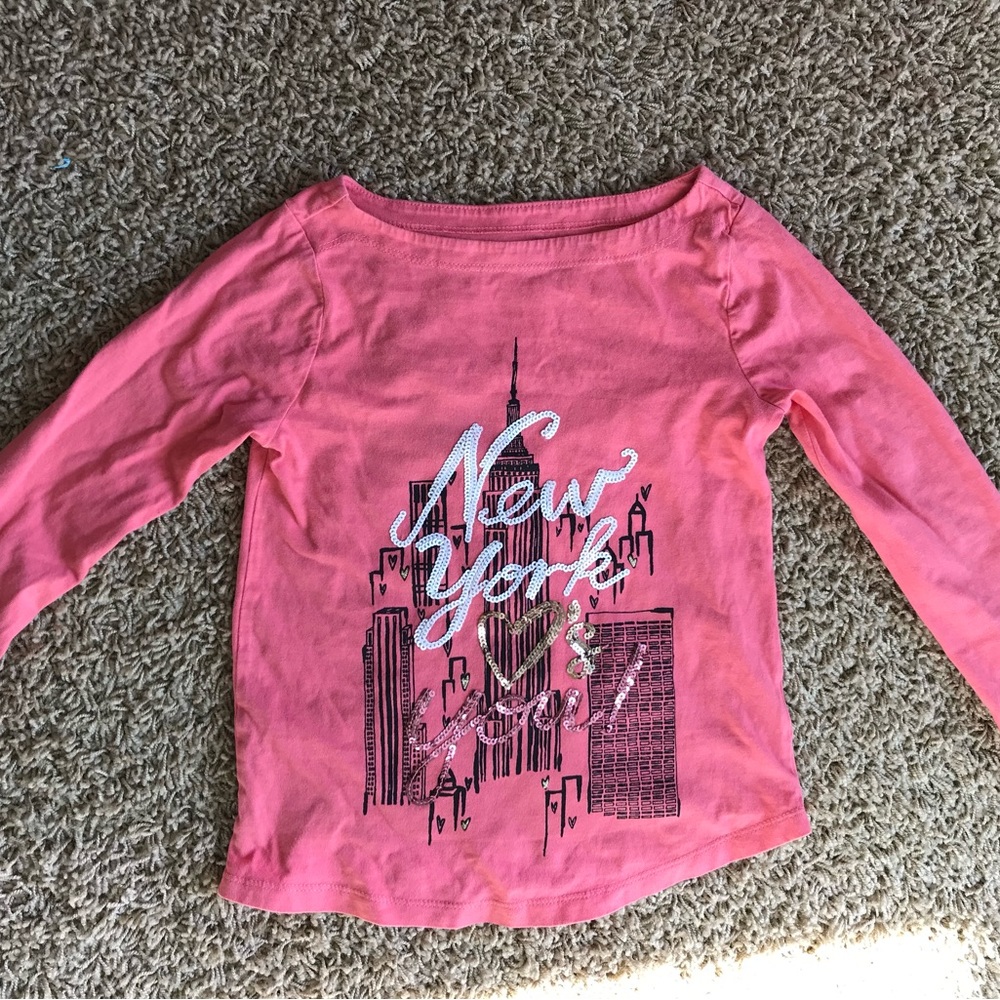 Gymboree girls long sleeve tee